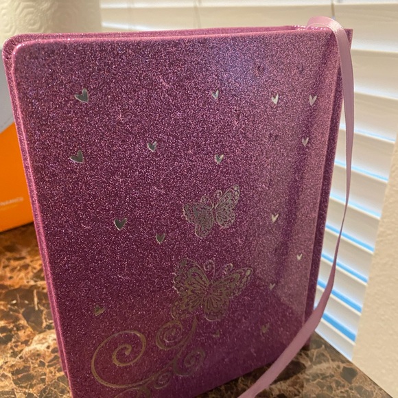 My Creative Bible for Girls, Journaling Bible - ESV - Purple Glitter Hardcover - Picture 2 of 16
